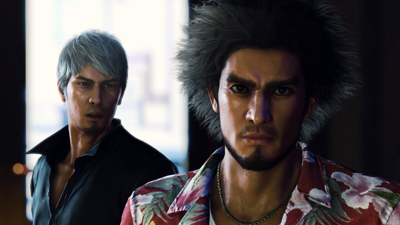 Kazuma Kiryu and Ichiban Kasuga in Like a Dragon: Infinite Wealth